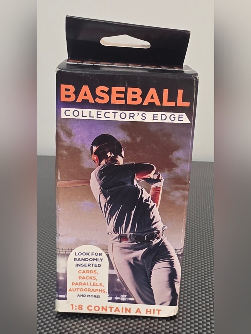 NEW UNOPENED Baseball Collectors Edge Box. Cards 1:8 Contain A Hit
